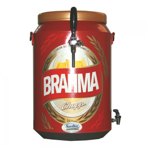 Chopeira Latinha de Cerveja Brahma
